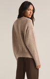 Z Supply All I Want V-Neck Sweater - Heather Taupe