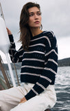 Z Supply Estero Stripe Sweater - Eclipse