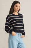 Z Supply Estero Stripe Sweater - Eclipse