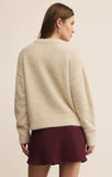 Z Supply Merry Gold Sweater - Warm White