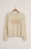 Z Supply Merry Gold Sweater - Warm White
