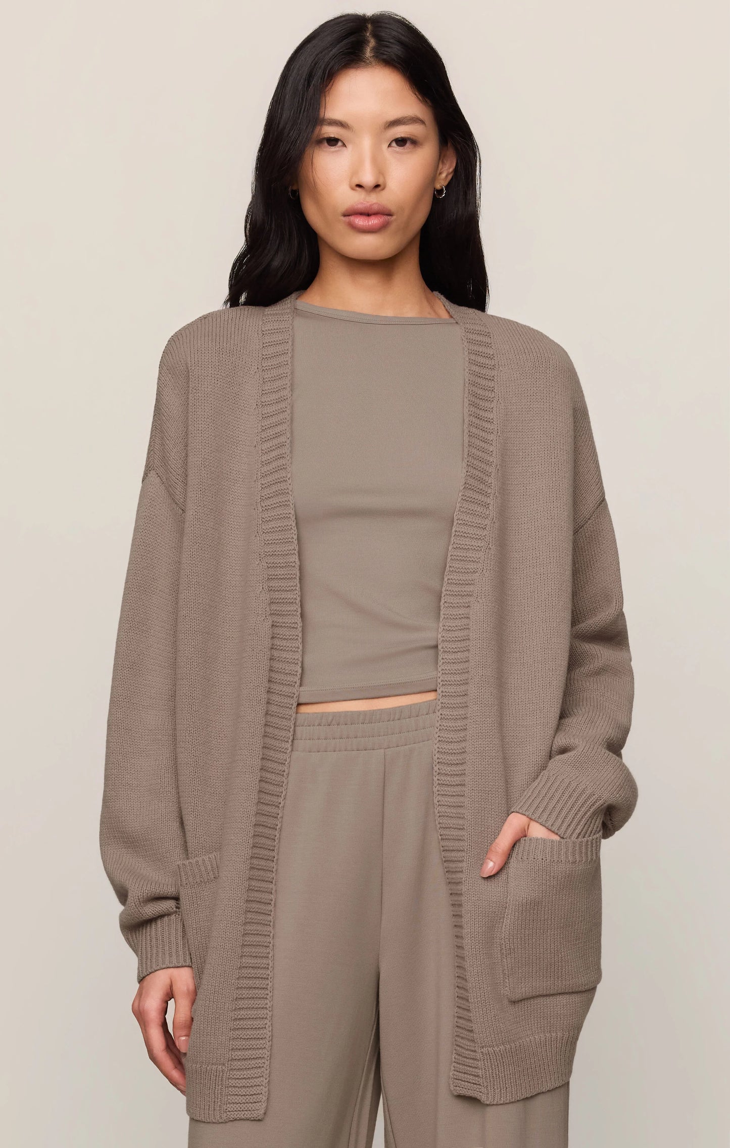Z Supply Sanborn Cardigan - Wild Mushroom