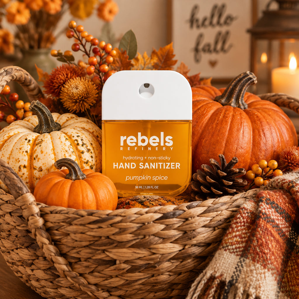 Rebels Ref Hand Sanitizer PUMP Pocket Sanitizer pumkin