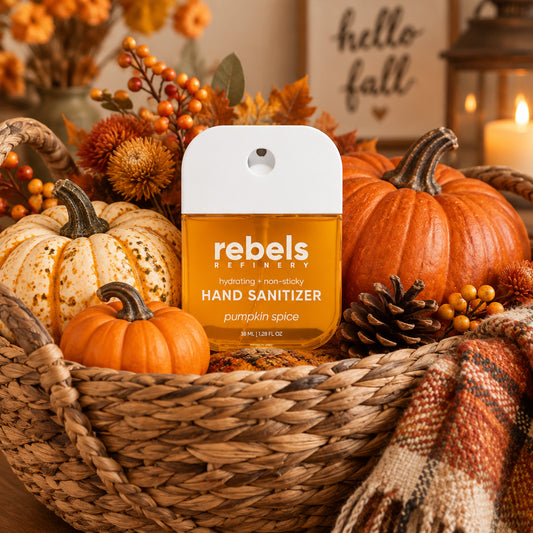 Rebels Ref Hand Sanitizer PUMP Pocket Sanitizer pumkin