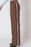 Dex Pants Menswear Straight Leg Pant - Brown Checkard