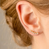 Maive Lucy Climber Studs - Gold