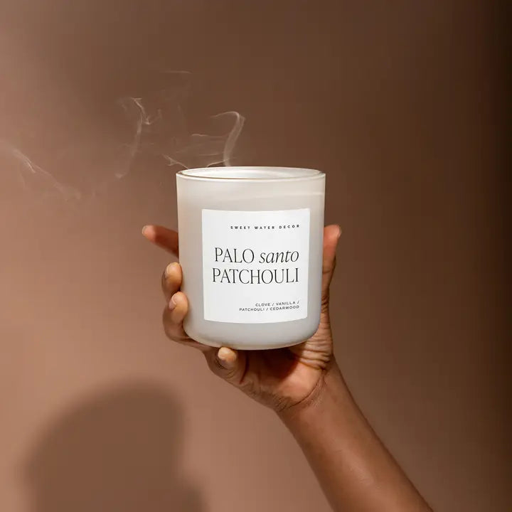 Sweet Water Decor Candle - Palo Santo Patchouli