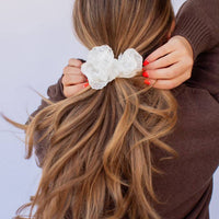 Shop ANDi Scrunchie - White Lace