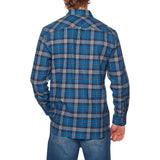 Guess Collins Check Shirt - Blue Faded Check