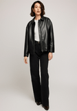 Gentle Fawn Audrey Vegan Leather Jacket - Black