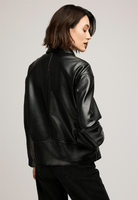 Gentle Fawn Audrey Vegan Leather Jacket - Black