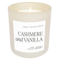 Sweet Water Decor Candle - Cashmere and Vanilla