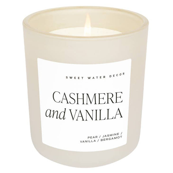 Sweet Water Decor Candle - Cashmere and Vanilla