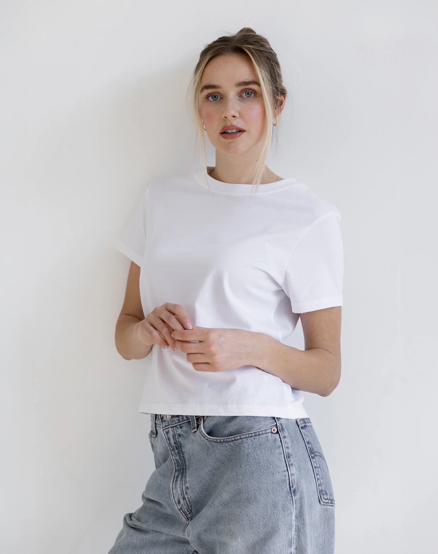 Brunette The Label Paris Tee - White
