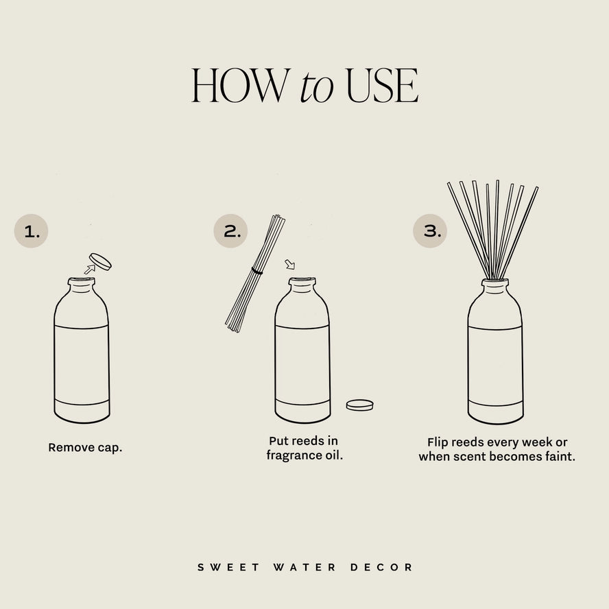 Sweet Water Decor Reed Diffuser - Palo Santo Patchouli