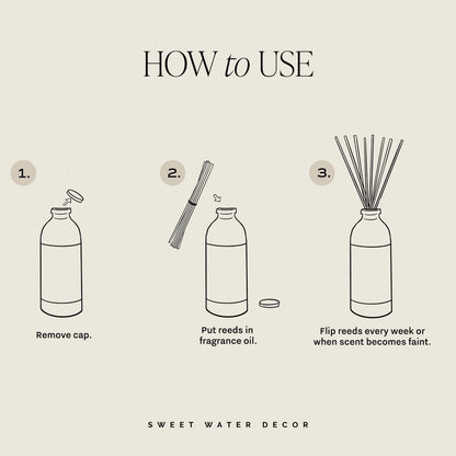 Sweet Water Decor Reed Diffuser - Palo Santo Patchouli