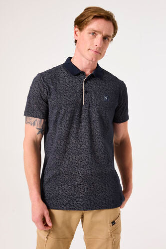Garcia Men's Polo - Deep Ink