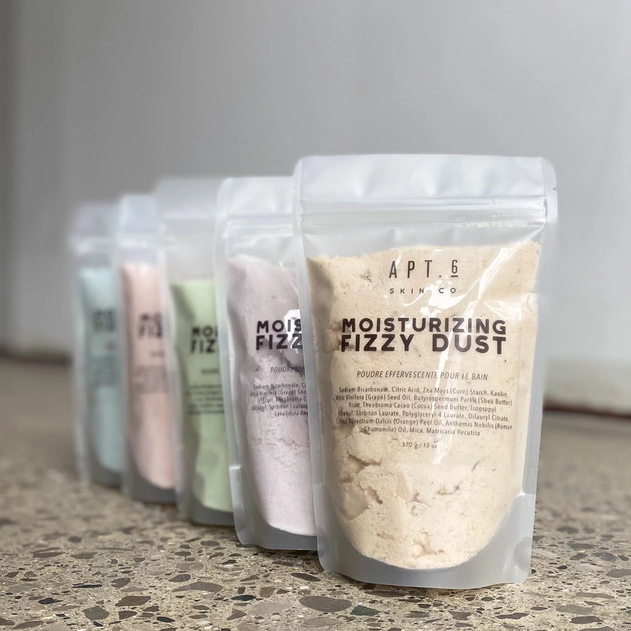 Apt. 6 Skin Co. Moisturizing Fizzy Dust - Lemongrass