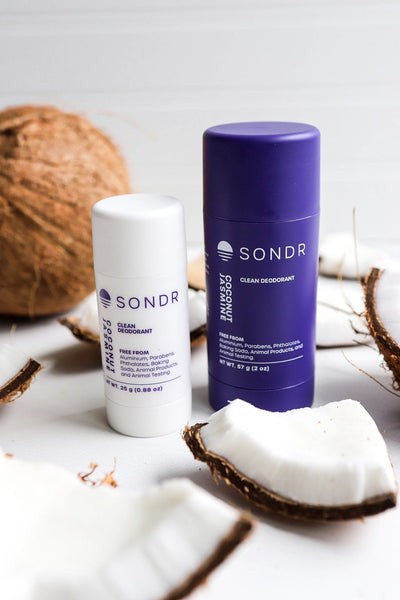 Sondr Travel Size Clean Deodorant - Coconut Jasmine Travel Size