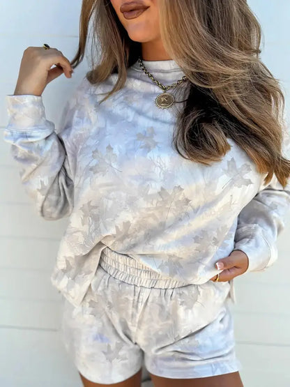 Camo Print Lounge Set