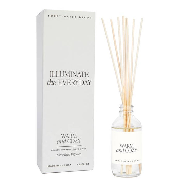 Sweet Water Decor Reed Diffuser - Warm and Cozy