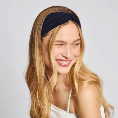 Kitsch Recycled Fabric Wide Twist Headbands 2 Pk - Garden Bouquet