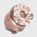 Kitsch Towel Scrunchie 2pk - Terracotta