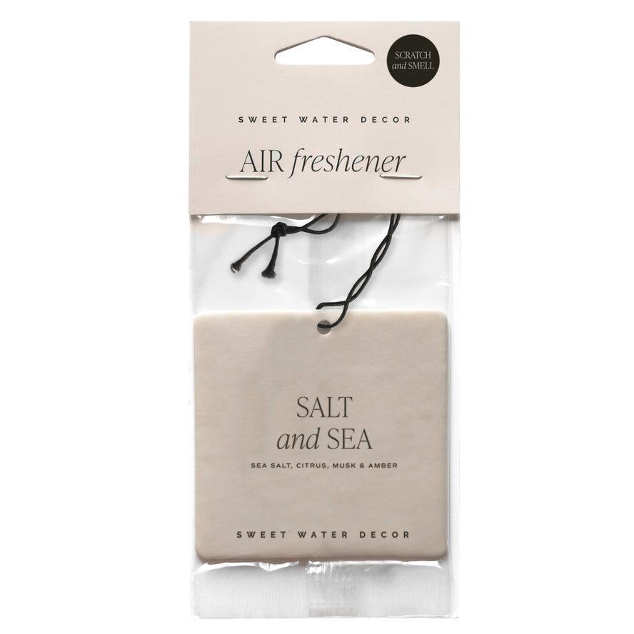 Sweet Water Decor Hanging Air Freshener - Salt & Sea