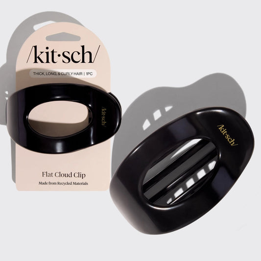 Kitsch Large Flat Cloud Clip - Black