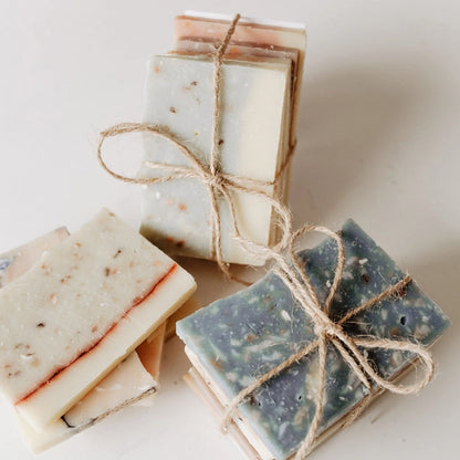 SOAK Bath Co Soap Sample Stack