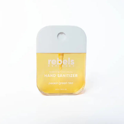 Rebels Refinery Peach Green Tea Pocket Hand Sanitizer