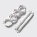 Kitsch Satin Pillow Rollers 6pc  - Marble