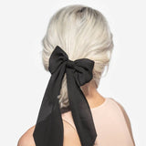 Kitsch Crepe Scarf Scrunchie 2pc Set - Moss