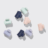 Kitsch Recycled Plastic Mini Cloud Clip 8pc Set - Garden Bouquet