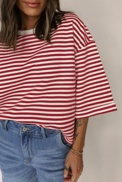 Dear Lover Top - Red Stripe