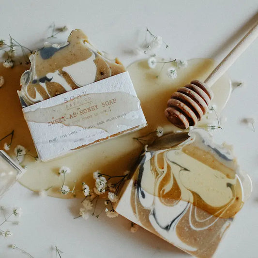 SOAK Bath Co Sweet As Honey Soap Bar
