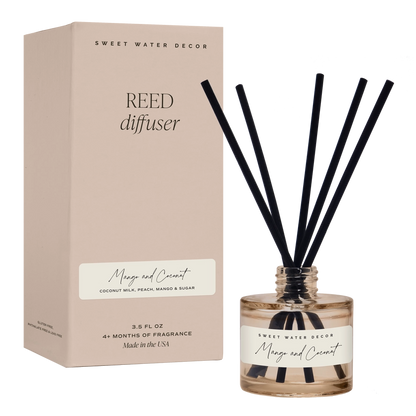 Sweet Water Reed Diffuser - Mango and Coconut