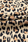 Dear Lover Flowy Wide Leg Pants - Leopard