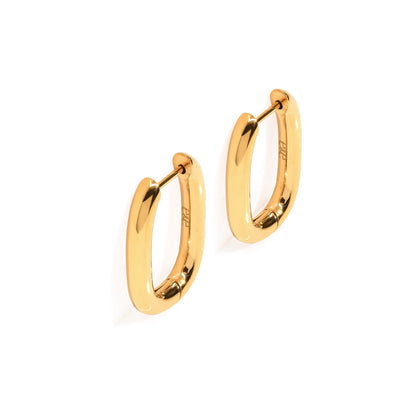 Eliasz and Ella Connection Hoops - Gold