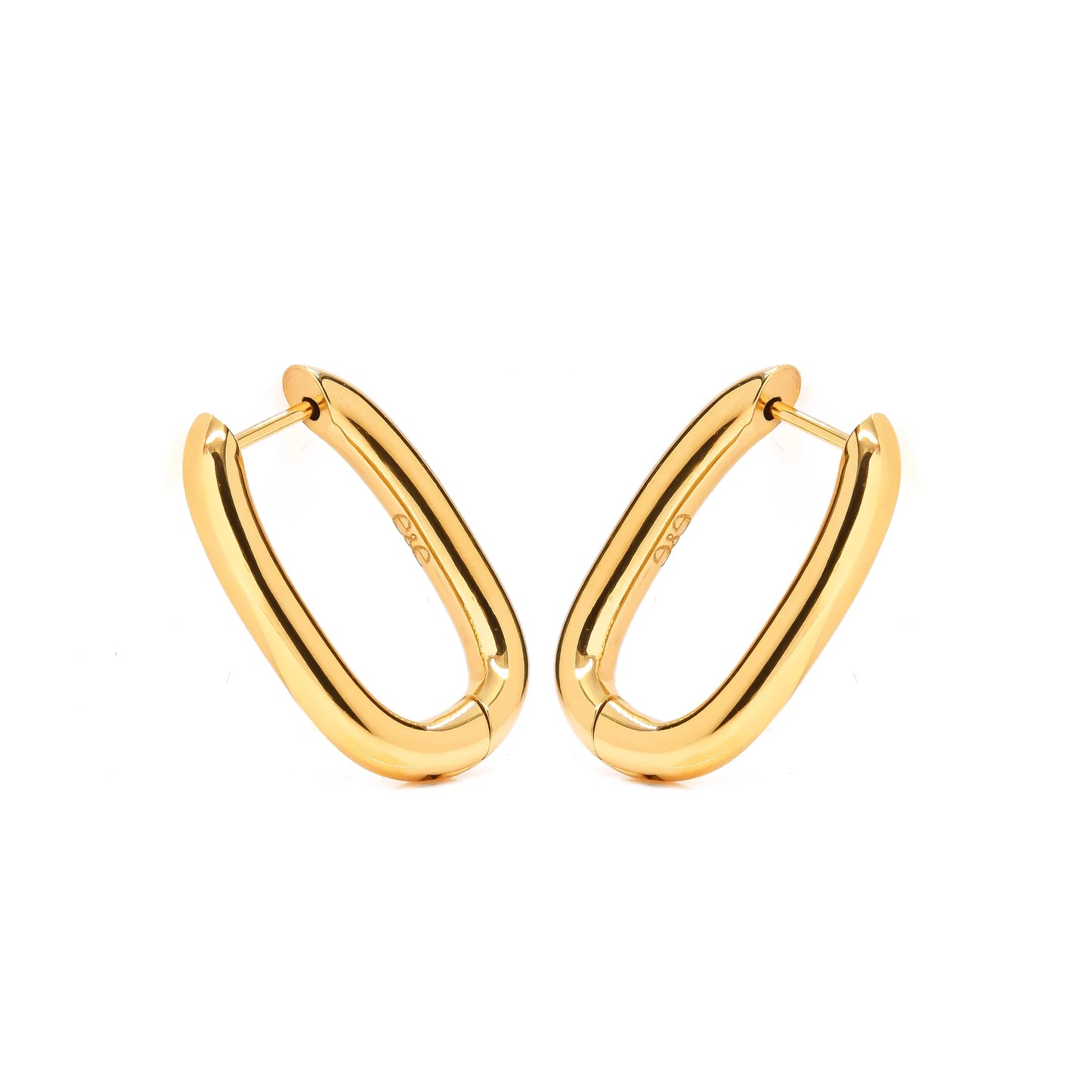 Eliasz and Ella Connection Hoops - Gold