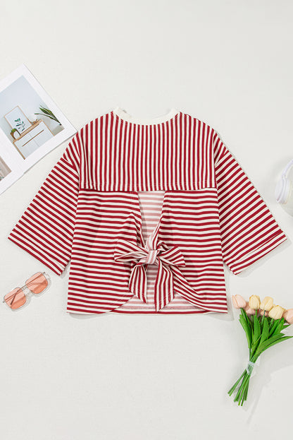 Dear Lover Top - Red Stripe