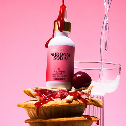 Ananda Drink Drops Shroom Soda - Black Cherry
