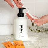 Myni Hand Soap Glass Foaming Bottle - White