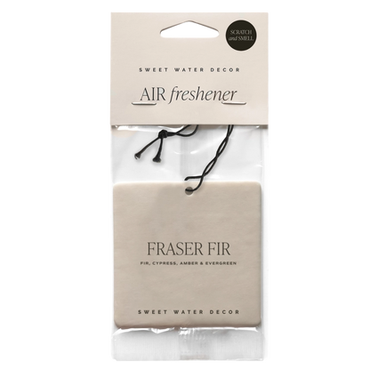 Sweet Water Decor Hanging Air Freshener - Fraser Fir