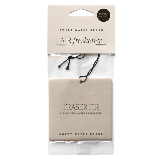 Sweet Water Decor Hanging Air Freshener - Fraser Fir