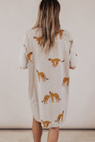 Dear Lover Plus Size Mini Dress - Apricot