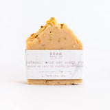 SOAK Bath Co Oatmeal Milk And Honey Soap Bar