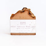 SOAK Bath Co Sweet Vanilla Bean Soap Bar