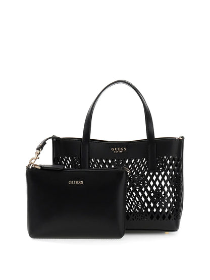 Guess Letty 2-1 Mini Tote - Black
