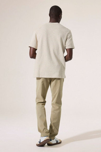 Garcia Shortsleeve T-Shirt - Brown Stripe